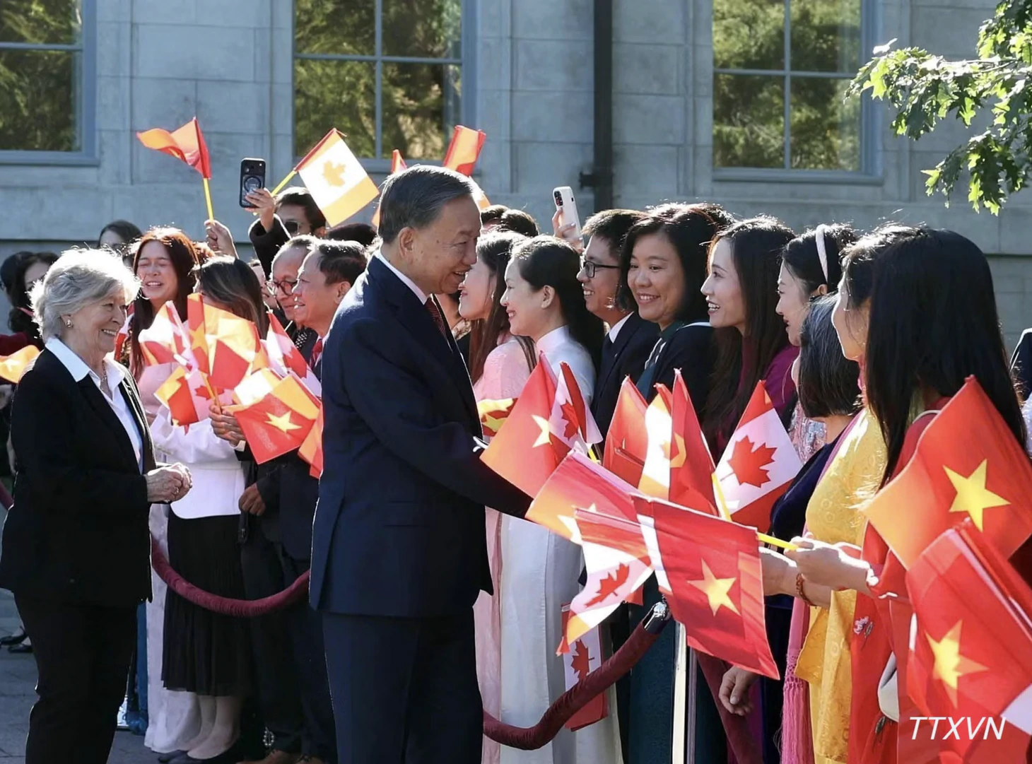 Kỵ binh Canada hộ tống Tổng Bí thư, Chủ tịch nước Tô Lâm tại lễ đón trọng thể - Ảnh 9.