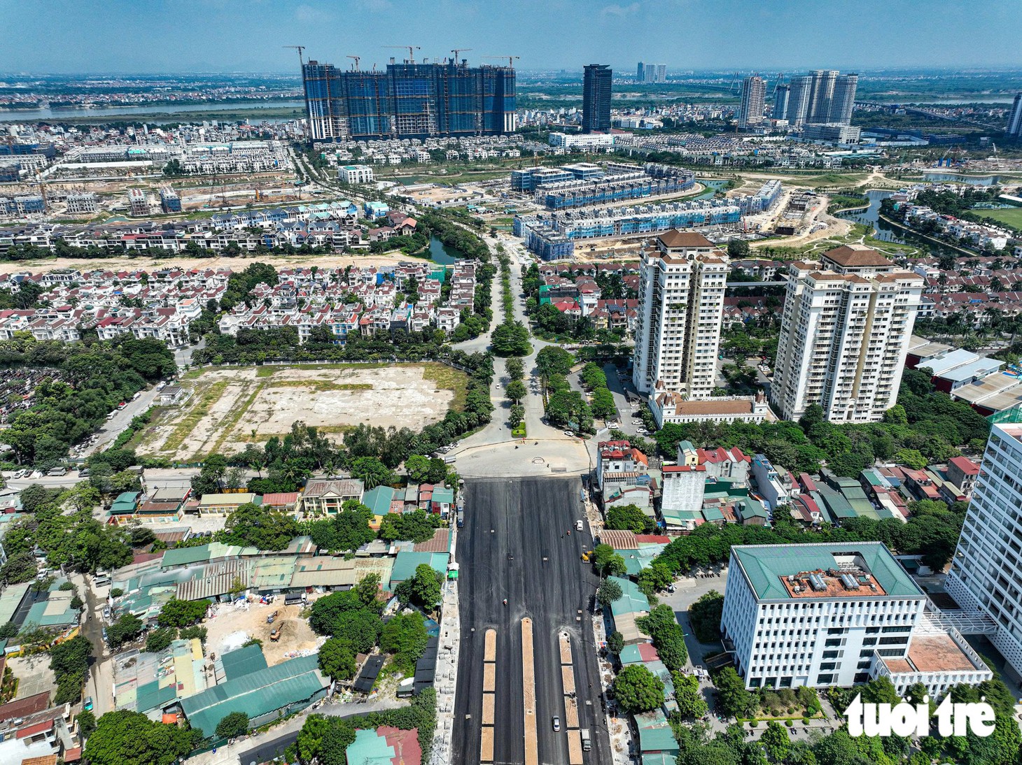 Cận cảnh vành đai 2 , 5 tại Hà Nội hoàn thiện , kết nối khu đô thị cao cấp - Ảnh 3.