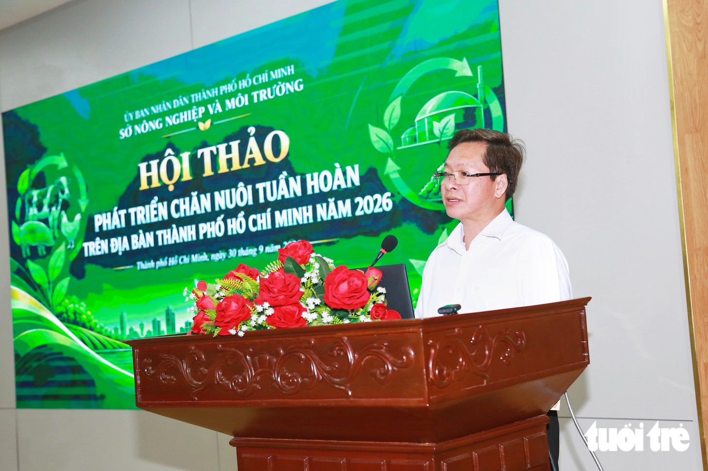 Chăn nuôi tuần hoàn tại TP.HCM: Giải pháp giảm ô nhiễm, nâng giá trị từ 2,7-3,25 triệu tấn chất thải rắn mỗi năm - Ảnh 1.