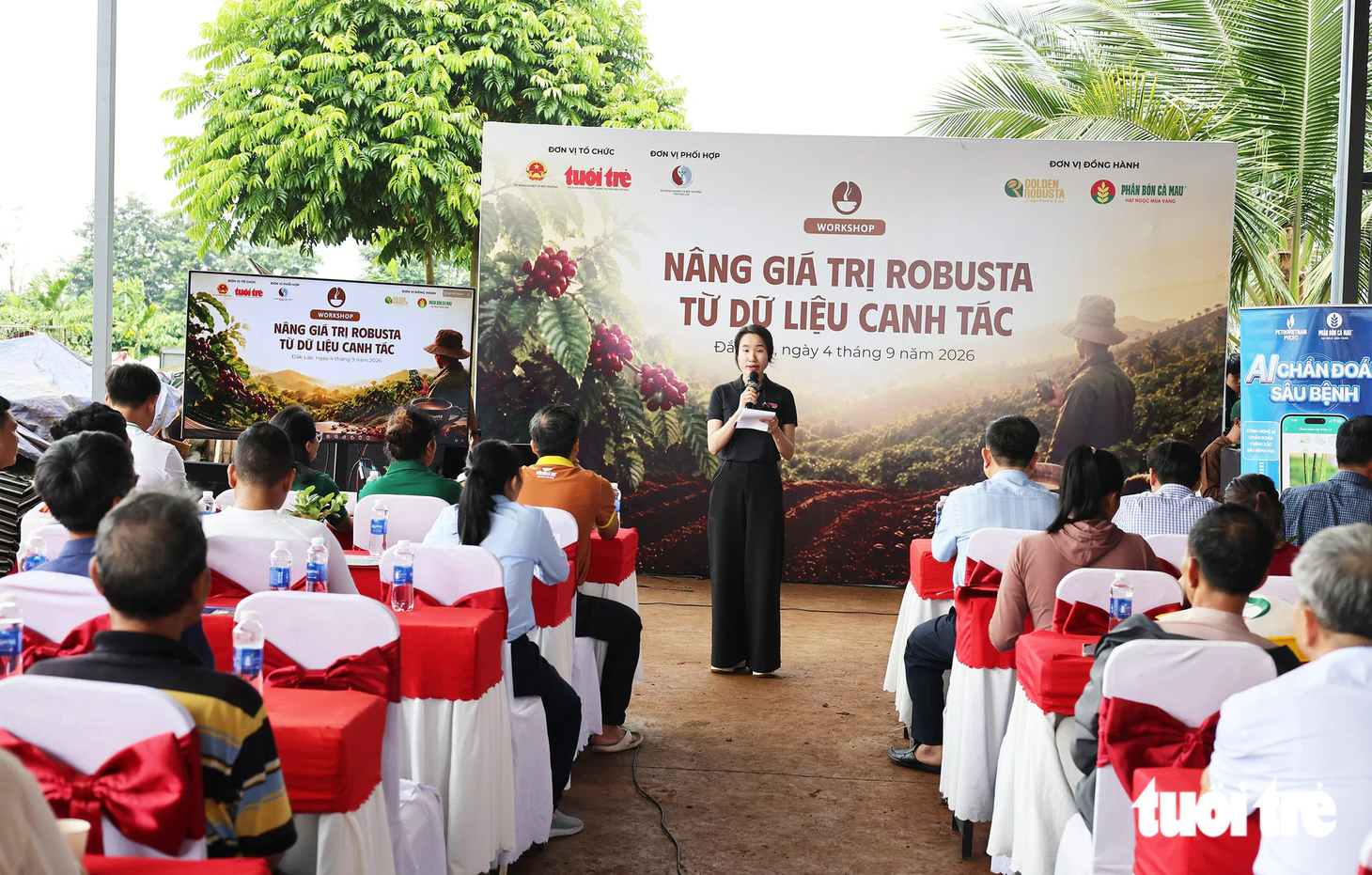 Nông dân Đắk Lắk hào hứng với Workshop 'Nâng giá trị Robusta từ dữ liệu canh tác' - Ảnh 12.