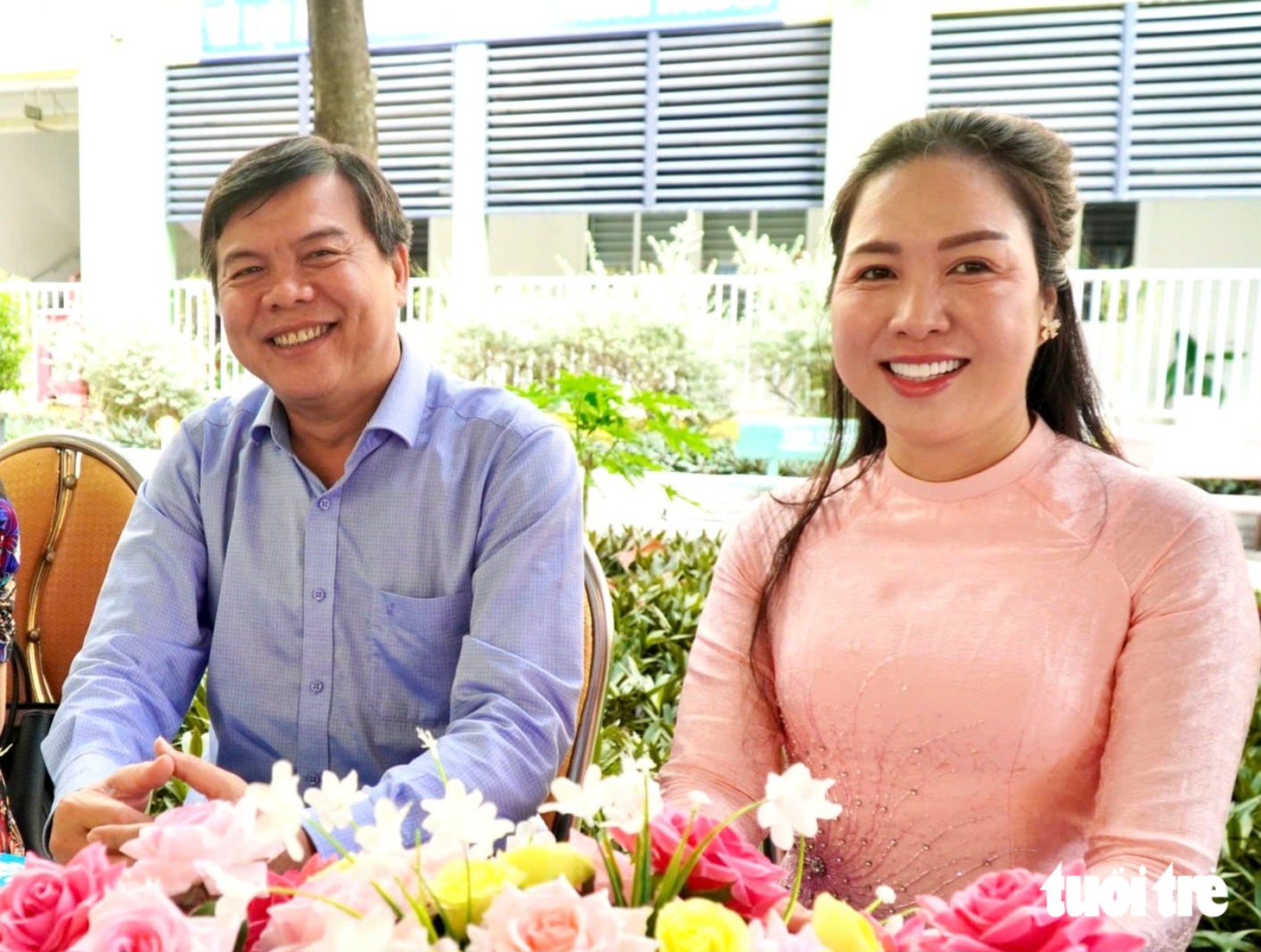 Bí thư Trần Lưu Quang, chủ tịch Nguyễn Văn Được dự lễ khai giảng tại Trường THPT Trần Khai Nguyên - Ảnh 11.