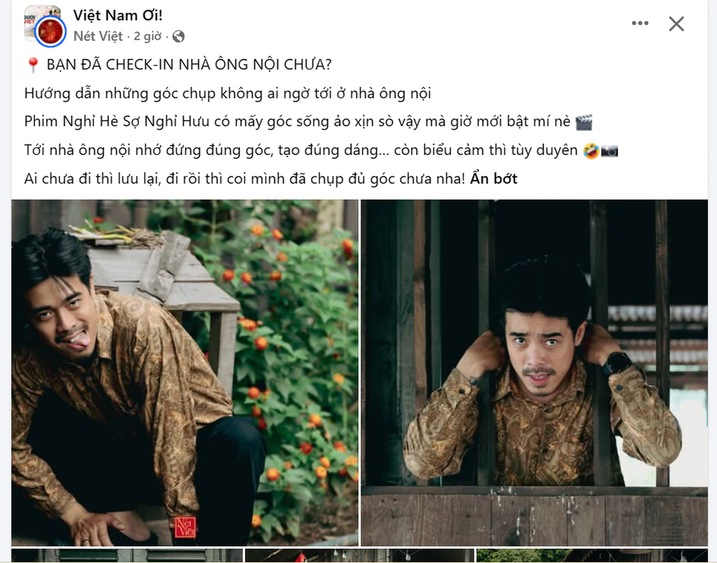 Khám phá nhà ông nội Huỳnh Lập: Điểm đến chụp ảnh hot nhất 2026 - Ảnh 2.