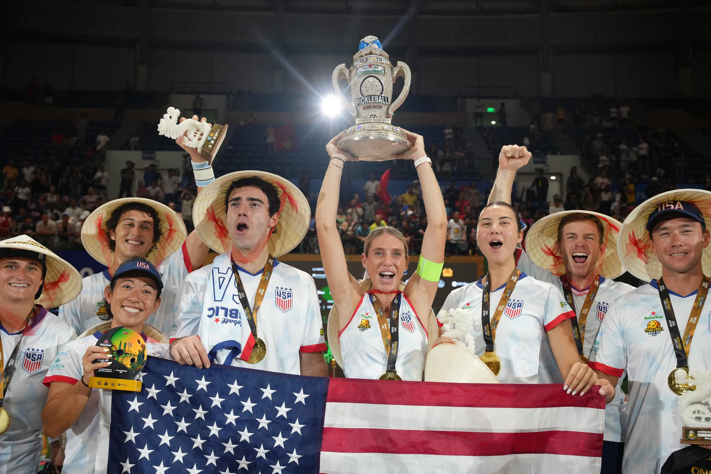 Pickleball World Cup 2026 tại Đà Nẵng: Mừng vì bội thu không khí lễ hội hơn là huy chương - Ảnh 5.