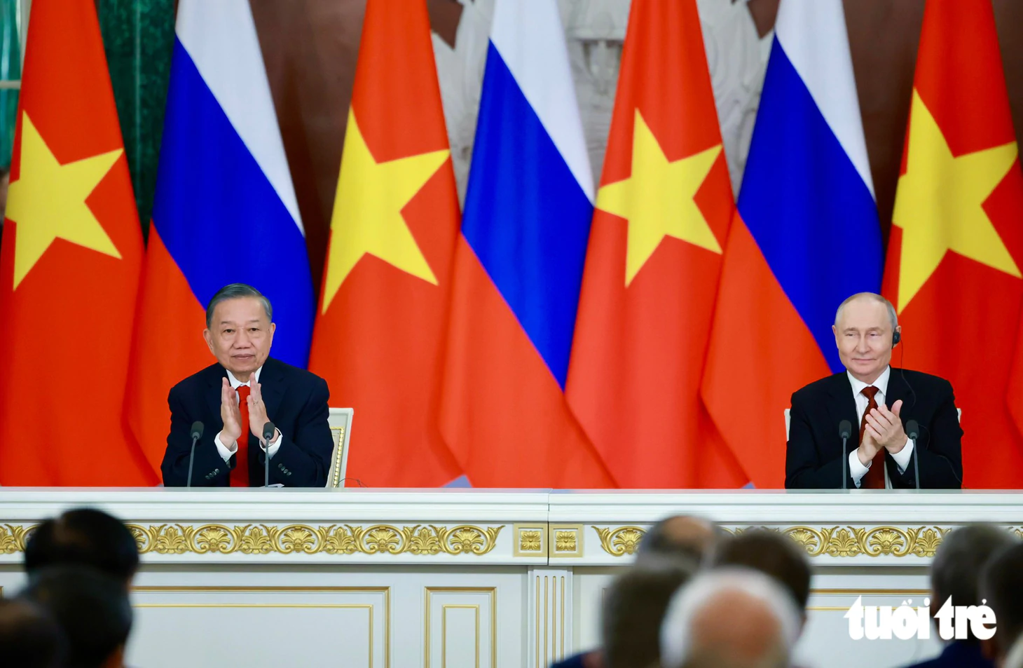 Tổng Bí thư, Chủ tịch nước Tô Lâm hội đàm với Tổng thống Nga Vladimir Putin - Ảnh 3.