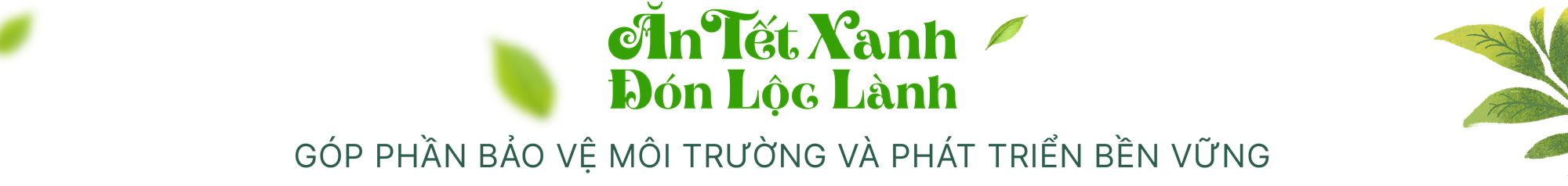 ‘Đón Tết chuẩn xanh’ và lời kêu gọi bảo vệ môi trường từ những điều đơn giản - Ảnh 8.