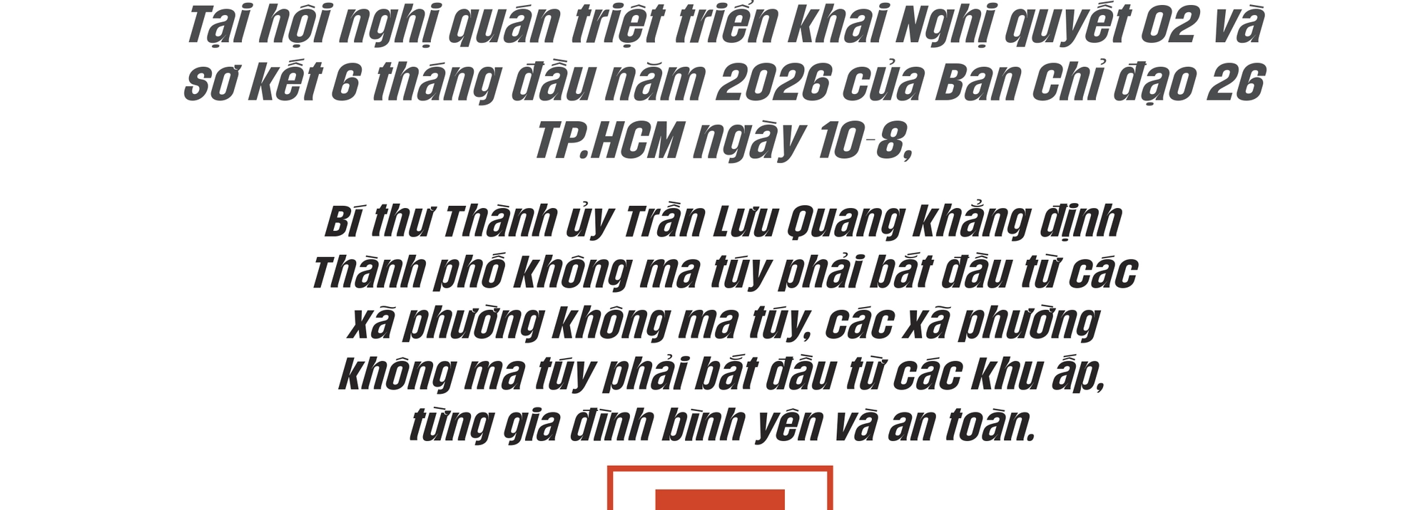 TP . HCM nỗ lực xây dựng thành phố không ma túy với chiến lược phòng chống ma túy hiệu quả - Ảnh 1.