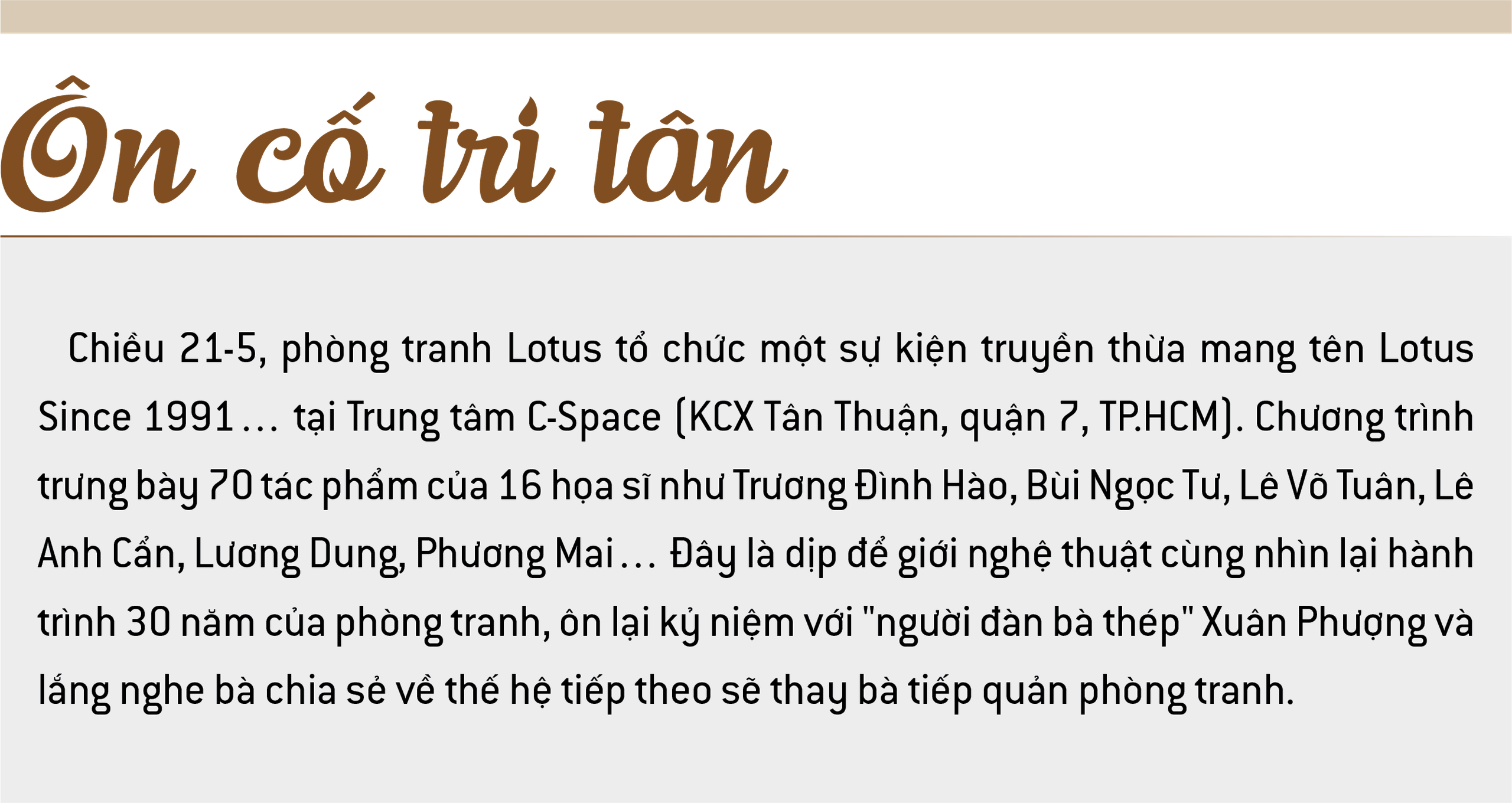 Đạo diễn Xuân Phượng: Người đàn bà thép của hội họa Việt - Ảnh 10.