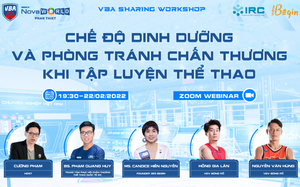 VBA tổ chức hội thảo về dinh dưỡng và phòng tránh chấn thương thể thao