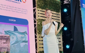 Hoa hậu Bảo Ngọc đem Gen Zero trở lại Ngày hội Việt Nam Xanh 2025 - Ảnh 8.