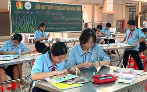 Trường THCS Long Thọ (Đồng Nai) học kỹ năng chọn thực phẩm, bảo vệ sức khỏe- Ảnh 4.