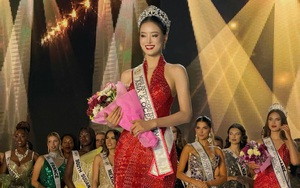 Á hậu Thu Ngân giới thiệu văn hóa đồng bào Châu Ro đến Hoa hậu liên lục địa - Ảnh 4.