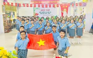 Học sinh Trường THCS Yên Thế hát vang giai điệu tự hào- Ảnh 2.