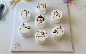 Hoa kem sống động như thật qua bàn tay khéo léo của nghệ sĩ làm bánh gen Z - Ảnh 4.