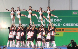 Quán quân cheerdance cup Milo 2025 gọi tên Trường THPT Nguyễn Thượng Hiền và Trường THPT Trần Phú - Ảnh 12.