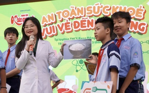 Cùng học trò Trường THCS Trần Văn Ơn tìm hiểu dinh dưỡng, vui khoẻ đến trường- Ảnh 4.