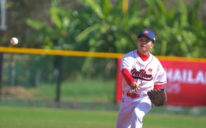 Thua đậm Philippines, bóng chày Việt Nam bị loại tại SEA Games 33 - Ảnh 2.