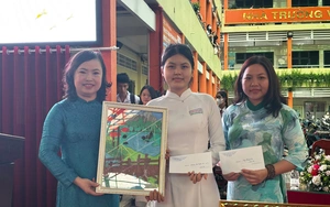 Học sinh Trường THPT Nguyễn Trung Trực 'xây' trường trong game Minecraft khiến ai nấy trầm trồ- Ảnh 8.