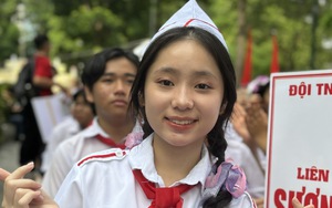 Loạt bài Ngời sáng hoa xuân đất nước: 1.300 bạn cùng biểu diễn trống kèn - Ảnh 3.