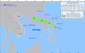 Tin mới nhất về bão Wipha trên biển Đông sáng 18-7- Ảnh 2.