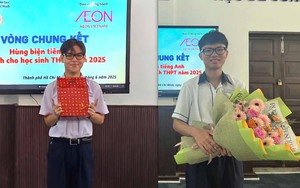 Quán quân Cuộc thi Hùng biện tiếng Anh: người mê ngoại ngữ, người là vận động viên bơi lội - Ảnh 3.