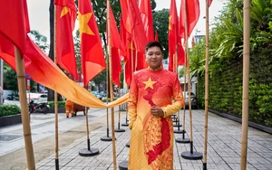 Trường học tại TP.HCM rực rỡ cờ hoa mừng Quốc khánh 2-9- Ảnh 13.