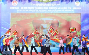 Khoảnh khắc trại sinh rạng rỡ trong Hội trại truyền thống 9-1- Ảnh 36.