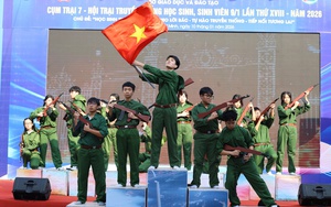 ‘Đặc sản’ cụm trại 3 Hội trại truyền thống 9-1: văn nghệ dàn dựng công phu, mãn nhãn - Ảnh 13.