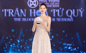 Bảo Ngọc, Minh Kiên cùng thí sinh Miss World Vietnam tôn vinh văn hoá Việt qua thời trang và vũ điệu - Ảnh 8.