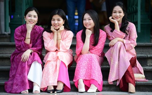 Hoa hậu người Mỹ ấn tượng vì 58.000 người mặc áo dài trên đường phố Việt Nam - Ảnh 3.
