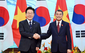 Vietnamese, South Korean leaders visit Thang Long Imperial Citadel in Hanoi- Ảnh 3.
