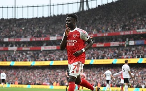 Bukayo Saka đưa Arsenal vào chung kết Champions League- Ảnh 2.
