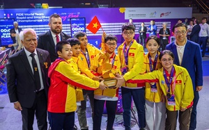 Vietnamese chess player defeats 3 Chinese players at Shanghai Cup- Ảnh 2.