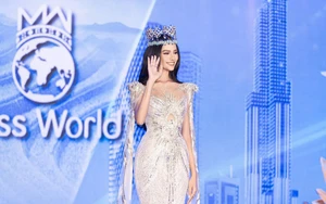 Miss World 2026 opening show in Vietnam draws mixed reactions to ‘ao dai’ designs - Ảnh 7.