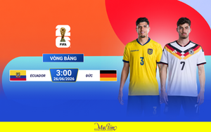 Trực tiếp bảng E World Cup 2026: Ecuador - Đức - Ảnh 2.