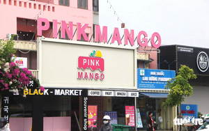 Foreign-language-only signs linger in Da Nang despite city order- Ảnh 8.