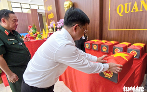 5 more sets of war martyrs’ remains found at Ho Chi Minh City park - Ảnh 2.