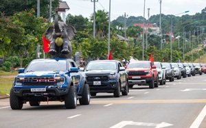 Watch elephants in the wild for free at Dak Lak durian festival - Ảnh 6.