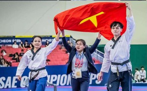 Vietnamese trio retain world taekwondo gold in S.Korea - Ảnh 1.