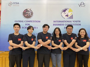 Học sinh THPT Chuyên Hạ Long giành Huy chương đồng kỳ thi Quốc tế về Khoa học đời sống
