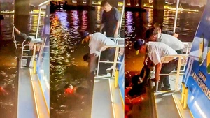 Police save mother, infant from suicide attempt on bridge in northern Vietnam- Ảnh 3.