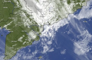 Early morning rain, thunderstorms hit Ho Chi Minh City - Ảnh 2.