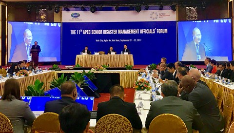 Hội nghị APEC về quản lý thiên tai khai mạc tại Nghệ An - Ảnh 1. Hội nghị APEC về quản lý thiên tai khai mạc tại Nghệ An - Ảnh 1.