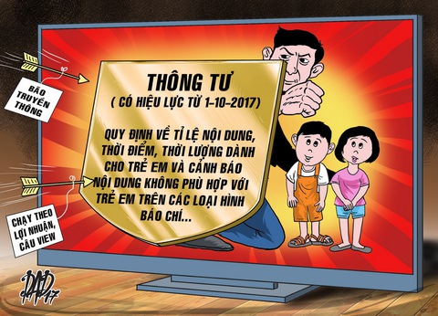Truyền thông phải cảnh báo nội dung nếu không phù hợp với trẻ - Ảnh 1. Truyền thông phải cảnh báo nội dung nếu không phù hợp với trẻ - Ảnh 1.