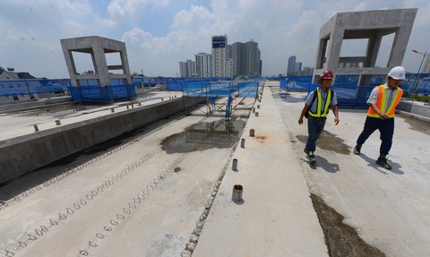 Ngày 23-10 lắp đường ray tuyến metro số 1 Bến Thành - Suối Tiên - Ảnh 1. Ngày 23-10 lắp đường ray tuyến metro số 1 Bến Thành - Suối Tiên - Ảnh 1.