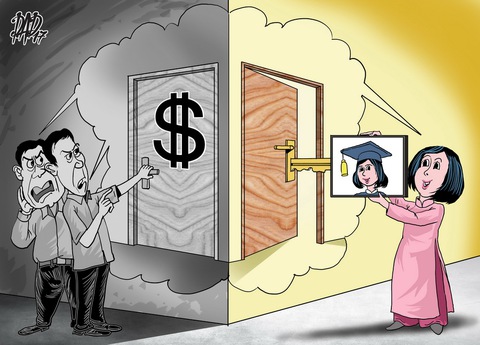 Làm sao xóa bỏ suy nghĩ có việc làm tốt là phải chạy? - Ảnh 1. Làm sao xóa bỏ suy nghĩ có việc làm tốt là phải chạy? - Ảnh 1.