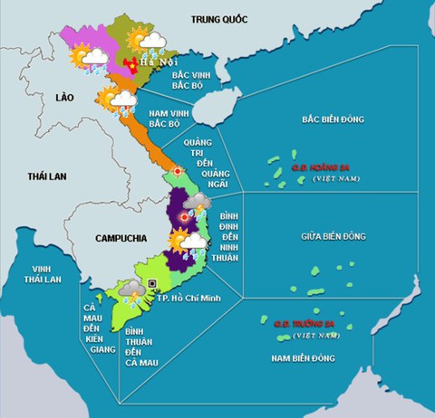 Mưa dông, biển động, khả năng hình thành áp thấp - Ảnh 1. Mưa dông, biển động, khả năng hình thành áp thấp - Ảnh 1.
