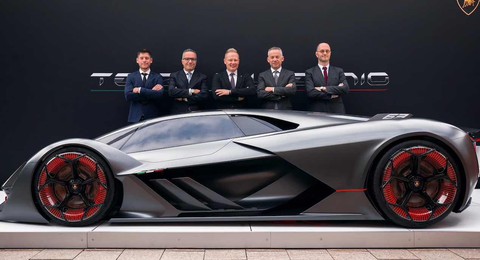 Lamborghini ra mắt siêu xe điện đầu tiên tự chữa lành vết nứt - Ảnh 1. Lamborghini ra mắt siêu xe điện đầu tiên tự chữa lành vết nứt - Ảnh 1.