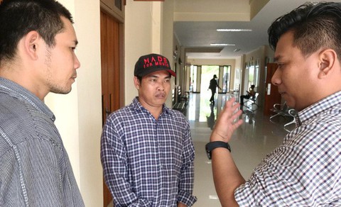Nhóm thuyền trưởng Việt tuyệt thực phản đối bản án của Indonesia - Ảnh 3. Nhóm thuyền trưởng Việt tuyệt thực phản đối bản án của Indonesia - Ảnh 3.
