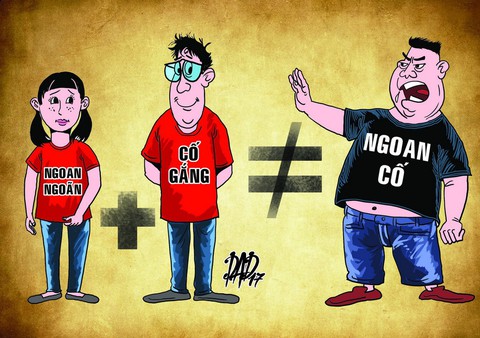 Ngoan ngoãn + cố gắng = Ngoan cố?! - Ảnh 1. Ngoan ngoãn + cố gắng = Ngoan cố?! - Ảnh 1.