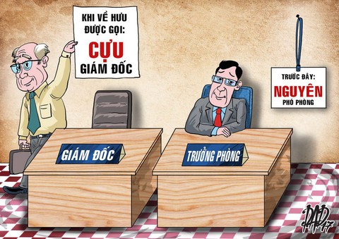 Khi nào nguyên giám đốc, khi nào cựu phó phòng? - Ảnh 1. Khi nào nguyên giám đốc, khi nào cựu phó phòng? - Ảnh 1.